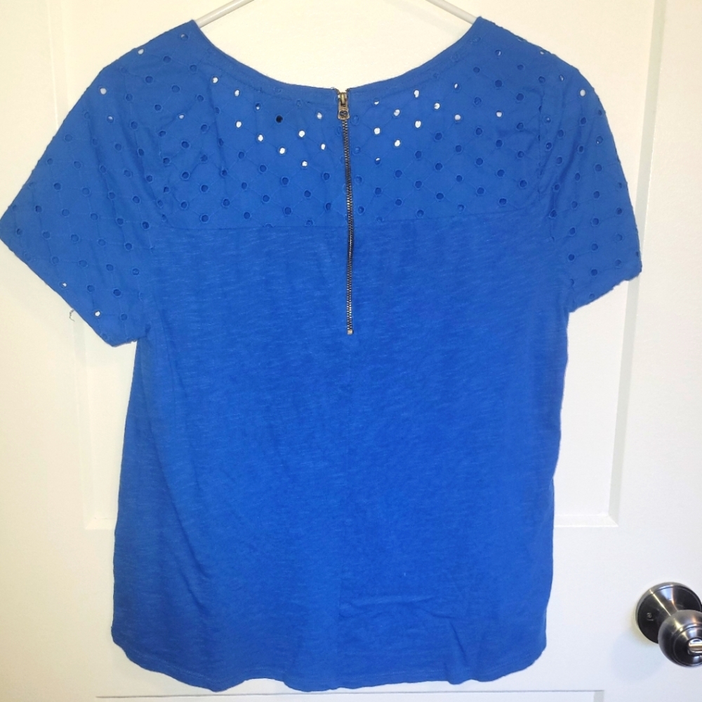 Lucky Brand tee shirt, royal blue, size medium